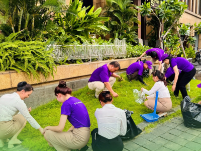 Green Day – hoạt động dọn dẹp vệ sinh, trồng cây xanh