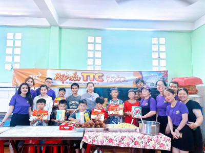 BẾP NHÀ TTC – GỬI YÊU THƯƠNG, TRAO HẠNH PHÚC