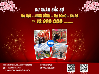 DU XUÂN BẮC BỘ 5N4Đ 