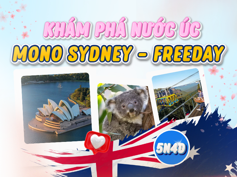 KHÁM PHÁ NƯỚC ÚC | MONO SYDNEY