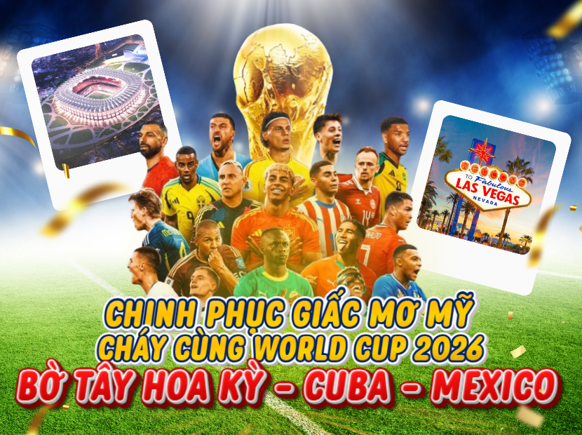 CHINH PHỤC GIẤC MƠ MỸ - CHÁY CÙNG WORLD CUP 2026 | LIÊN TUYẾN BỜ TÂY HOA KỲ - CUBA - MEXICO