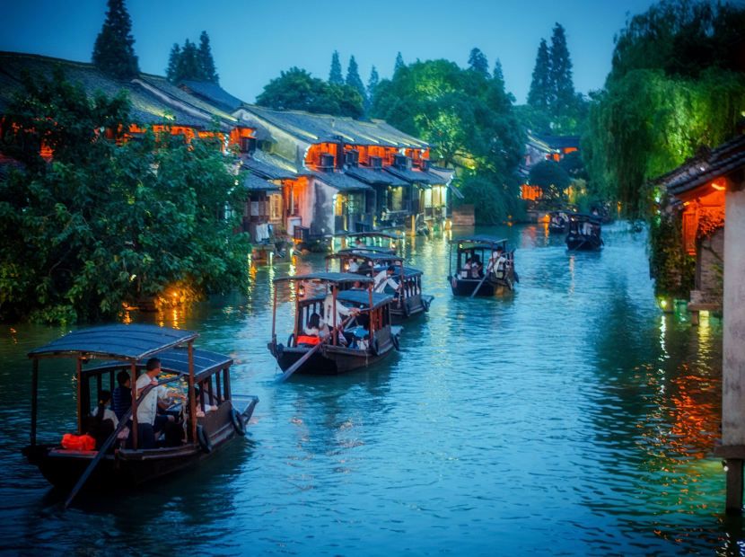 DU LỊCH TRUNG QUỐC | THƯỢNG HẢI - VÔ TÍCH - TÔ CHÂU - HÀNG CHÂU - Ô TRẤN