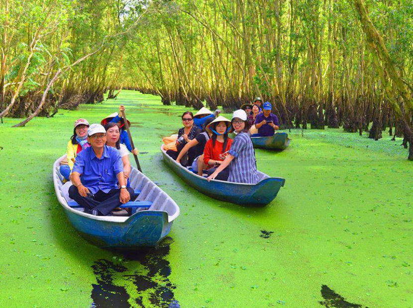 RỪNG TRÀM TRÀ SƯ – CẦN THƠ VIẾNG MIẾU BÀ CHÚA XỨ- KHÁM PHÁ CHỢ NỔI CÁI RĂNG