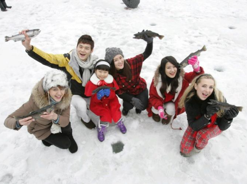 DU XUÂN HÀN QUỐC | SEOUL - NAMI - LOTTE WORLD - TRƯỢT TUYẾT ELYSIAN - CÂU CÁ TRÊN BĂNG 